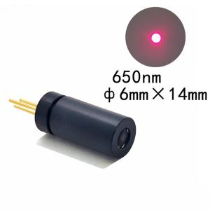6X14mm650nm5mW adjustable focusing three-pin red laser module